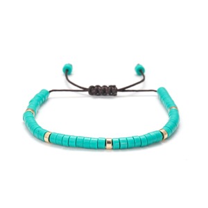 2x4mm pietra naturale occhio di tigre braccialetto di perle per <span class=keywords><strong>le</strong></span> donne uomini della Boemia equilibrio di guarigione regolabile minimalisti bracciali gioielli - Product Image 5