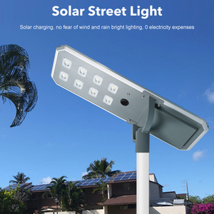 Route de campagne extérieur étanche IP65 200w 240w 300w 400w 500w 600w 800w intégré tout en un projet a mené le réverbère solaire - Product Image 2