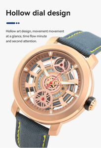 Reloj Mecánico Automático de Acero Inoxidable para Hombre, de Lujo, con Logotipo Personalizado, Edición Limitada, Tourbillon, OEM de Marca Propia - Product Image 2