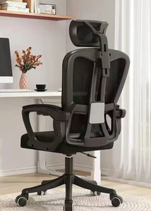 Chaise <span class=keywords><strong>de</strong></span> bureau ergonomique avec appui-tête réglable et chaise d'apprentissage multifonctionnelle qui se transforme en position couchée - Product Image 3