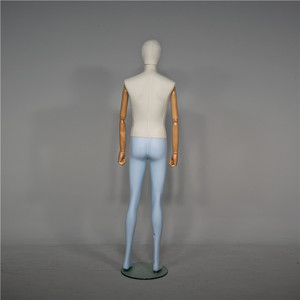 Brazos articulados de madera <span class=keywords><strong>para</strong></span> hombres, <span class=keywords><strong>maniquí</strong></span> de espuma de sastrería de tela de terciopelo <span class=keywords><strong>para</strong></span> tiendas de <span class=keywords><strong>ropa</strong></span>, el más vendido - Product Image 4