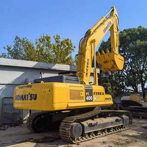 Excavadora de cadenas usada Komatsu PC400-7 400-8 de 40 toneladas, fabricada en Japón, con motor y caja de cambios, maquinaria para movimiento de tierras. - Product Image 5