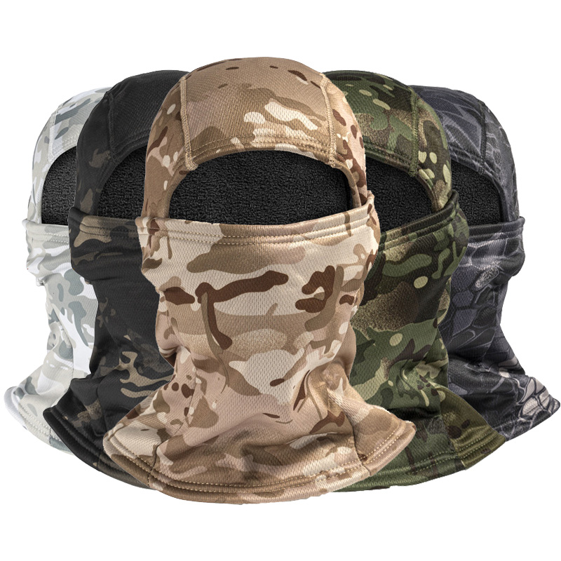 Mascarilla De Cara Hombres Clima Frío A Camuflaje Amarillo Mascarilla De Cara Hombres Clima Frío A Camuflaje Amarillo