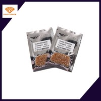 Vente en gros de pierres précieuses rondes en vrac, blanches, roses, grenat, différentes couleurs, qualité 2A-5A, zircone cubique européenne de qualité supérieure