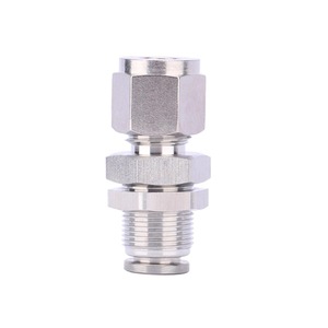 Baocn Stainless Steel <b>Quick</b> Coupler PZ PM PMK 4 6 8 10 12 14 Threaded Pneumatic <b>Connector</b> Locknut Type - Product Image 2
