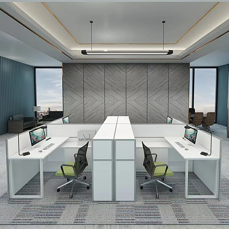 Ufficio personale dello spazio privato scrivania mobili per ufficio tavolo ufficio cubicolo con armadietto laterale per Call Center