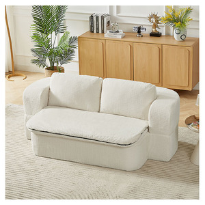 Ghế sofa giường gấp hiện đại, nệm mút ép, ghế sofa đơn gấp gọn cho phòng khách - Product Image 3