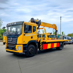 Grúa de rescate Dongfeng 4x2 con plataforma y grúa de brazo de 8 toneladas para rescate de emergencia - Product Image 4