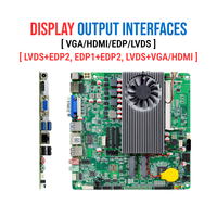 Nouvelle carte mère industrielle Mini ITX Intel Core I5-3210M 2310M DDR3 SO-DOMM 2 COM RS485 RS422 Hardware Watchdog GPIO Mini PCIe