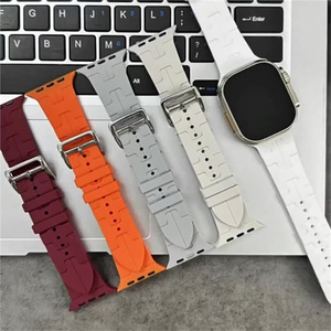 Dây đeo silicon thể thao cho Apple <span class=keywords><strong>Watch</strong></span> 49mm 45mm 44mm 46mm 42mm 38 40 41mm Dây đeo cổ tay cho iWatch Series Ultra 10 9 8 7 6 5 4 - Product Image 1
