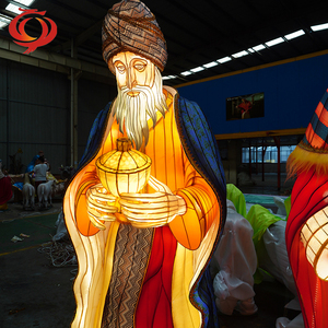 Fábrica de Zigong, linternas de Acción de Gracias de seda china, fabricante de luces de Embellecimiento de Carreteras y decoraciones para fiestas, proveedor - Product Image 5