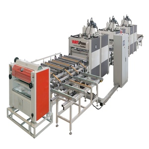 Épandeur de colle double face Vario Press modèle 6213 pour applications de menuiserie, <span class=keywords><strong>table</strong></span> de travail de 2200 mm, 380 V, 1,5 kW, facile à utiliser - Product Image 6