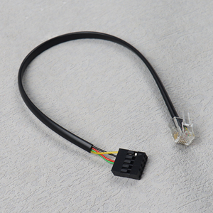 Dolandline 2 * 5Pin RJ11 6Pin soket Port Splitter adaptörü için telefon kablo demeti sabit telefonlar için - Product Image 6