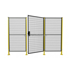 Customized <strong>High</strong> Strength Workshop Isolation <strong>Net</strong> Robot Fence Machine Protective Metal Safety Fence - Product Image 1