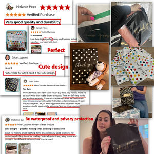 Eko moda uluslararası perakendeciler güvenli lojistik için geri dönüşümlü yeşil sevkiyat poşetleri delinme dayanıklı 15x20 inç - Product Image 5