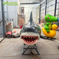 Modèle de requin animatronique d'intérieur pour les parcs à thème et les parcs d'aventure
