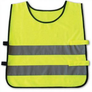 เสื้อกั๊กสะท้อนแสงสำหรับเด็ก พิมพ์โลโก้และลวดลายตามสั่ง มองเห็นได้ชัดเจน - Product Image 1