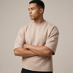 <span class=keywords><strong>T</strong></span>-<span class=keywords><strong>Shirt</strong></span> 100% Cotone con Stampa Personalizzata del LOGO, Verde Chiaro, per Uomo, <span class=keywords><strong>T</strong></span>-<span class=keywords><strong>Shirt</strong></span> di Lusso Scubas con Spalle Scese e Taglio Corto - Product Image 4