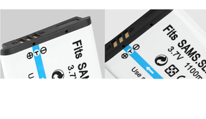 Pin Máy Ảnh Kỹ Thuật Số <span class=keywords><strong>Samsung</strong></span> 1100MAh SLB-1137D SLB 1137D SLB1137D Pin Máy Ảnh Cho <span class=keywords><strong>SAMSUNG</strong></span> TL34HD NV106 HD I85 I100 NV103 - Product Image 3