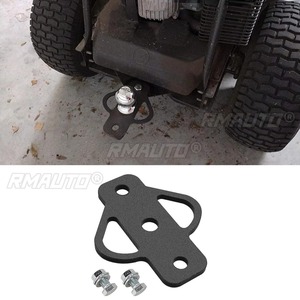Adaptador de enganche de chasis de tres vías para tractor, carrito de golf, cortacésped, instalación de bola de remolque con pernos - Product Image 1
