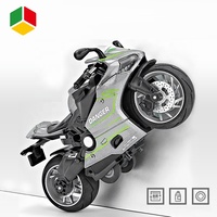 Voiture de course QS Toy en alliage, série Pull Back, avec lumières, sons et musique, modèle 112, échelle 1:12, en métal moulé sous pression, avec batterie incluse, pour enfants