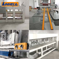Ligne de machines automatiques d'application de colle pour panneaux solaires hexagonaux, panneaux sandwich en aluminium et feuilles métalliques