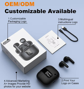 J11 TWS auriculare inalambricos hiển thị kỹ thuật số ANC enc phương tiện truyền thông di động máy nghe nhạc audifono Tai nghe bluetooth không dây tai nghe - Product Image 4