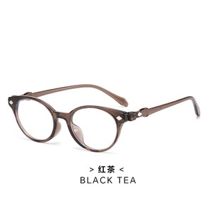 SPOEN <b>Eyeglasses</b> <b>Frames</b> Round Full Rim Lightweight Anti Blue Light Unisex Fashionable Spectacles For Daily Wear - Product Image 4