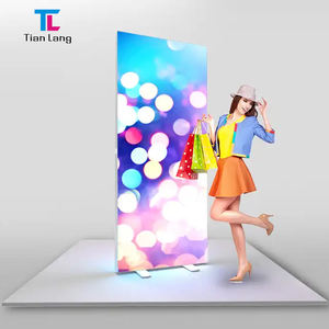 TianLang Led Lightbox Trade Show Booth Diseño Publicidad Sin marco Led Light Box Cabina de exposición portátil - Product Image 3