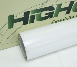 HIGHCOOL Diamant Blanc PVC Auto-Guérison Véhicule Vinyle Enveloppes TPU 2 Ans Corps Garantie Anti-Rayures UV Sable Usine Bas Prix - Product Image 1