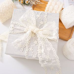 Ruban de dentelle brodé à bords ondulés pour vêtements et sous-vêtements, emballage de Noël et rubans cadeaux - Product Image 6
