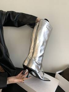 <span class=keywords><strong>2026</strong></span> נשים ברך ארוך מגפיים ארוך גבוה peep הבוהן אופנה רזה עקבים zip zip zipper <span class=keywords><strong>boots</strong></span> עבור נשים קיץ - Product Image 5