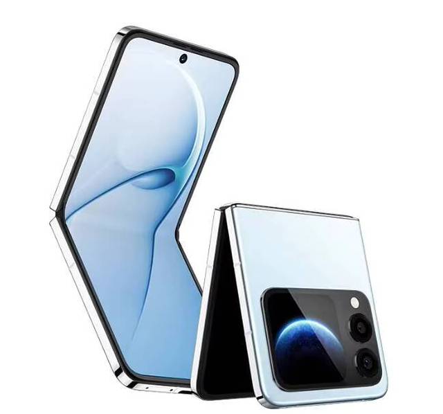 2025 Nova Flip S 5G Mobile Phone with CDMA/LTE 6.9" OLED Screen 120Hz 4400mAh Battery Spanish HarmonyOS