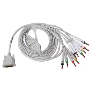 Moniteur <span class=keywords><strong>Holter</strong></span> ECG vétérinaire portable JYTOP ECG90A-VET, appareil <span class=keywords><strong>EKG</strong></span> 12 pistes avec batterie rechargeable et connexion PC pour animaux - Product Image 5