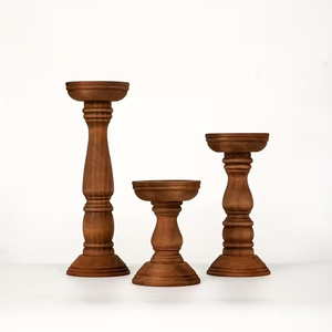 3 portacandele in <span class=keywords><strong>legno</strong></span>, - Product Image 5