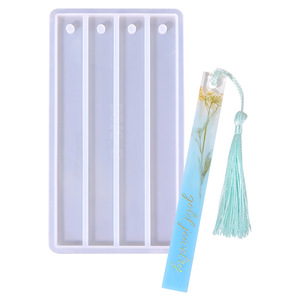 แม่พิมพ์ที่คั่นหนังสือทำจากซิลิโคนแม่พิมพ์ที่คั่นหนังสือแม่พิมพ์ที่คั่นหนังสือทำจากเรซินอีพ็อกซี่สำหรับงานฝีมือ - Product Image 5