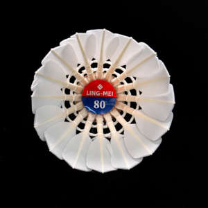 LINGMEI-80 BWF approuvé approvisionnement <span class=keywords><strong>d</strong></span>'usine <span class=keywords><strong>Badminton</strong></span> en plumes <span class=keywords><strong>d</strong></span>'oie stable <span class=keywords><strong>de</strong></span> vol <span class=keywords><strong>de</strong></span> haute qualité pour tournoi professionnel - Product Image 2
