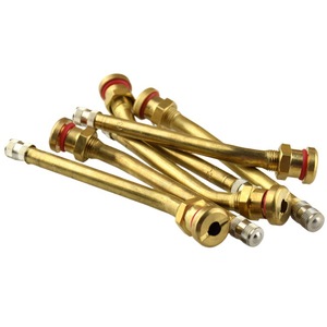 Válvula sin cámara V3-20-6 de cobre con boca americana para reparación y reemplazo de neumáticos de autobús y minibús - Product Image 5
