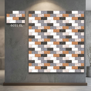 Carrelage mural décoratif extérieur brillant 25x37,5 cm (250x375 mm) en céramique émaillée pour façade, format 10x15, à prix abordable - Product Image 4