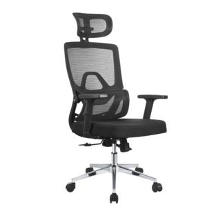 เก้าอี้ยกสำนักงานหมุนได้ทันสมัยปรับความสูงได้ทนทานเหล็กตาข่ายสำหรับศูนย์ธุรกิจ - Product Image 3