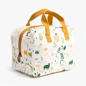 sublimation custom food cooler duffel bag box portable lunch insulated bag for beach comping party