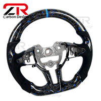 Accessoires intérieurs de voiture personnalisés en fibre de carbone forgée, volant sport en cuir pour Hyundai Elantra N Veloster N I30N I20N