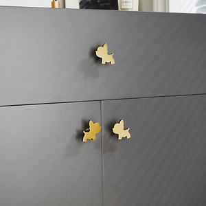 Sáng Tạo Hiện Đại Vàng Rắn Brass Đồ Nội Thất Xử Lý Trẻ Em Của Phòng Ngủ Núm Cho Nhà Bếp Cửa Tủ Bên Ngoài Ngăn Kéo Tủ Quần Áo Kéo - Product Image 4