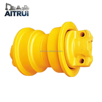 184-6305 1846305 Rouleau de chenille à bride simple pour bulldozer Caterpillar D11 D11R D11T, rouleau inférieur, pièce de train de roulement de bulldozer