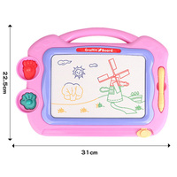 Populaire en gros enfants mignon Animal coloré planche à dessin magnétique Table jouets bébé Science éducation bureau peinture jouets