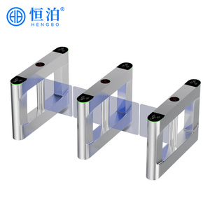 Torniquete Automático Hengbo con Escáner de Código QR, Sistema de Control de Acceso Seguro <span class=keywords><strong>para</strong></span> Hoteles - Product Image 3