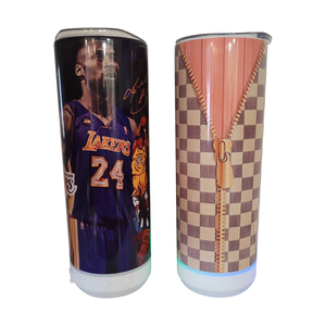 Agh 20Oz Roestvrijstalen Straight Slimme Draadloze Sublimatie Blanks Luidsprekerbeker Met Muziek - Product Image 5