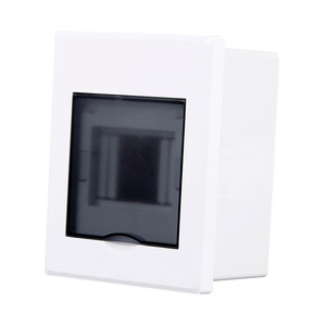 Caja de Distribución Eléctrica Doméstica de Plástico para Disyuntores Ocultos, 10A 220V, Blanca, 2-4P 6P 9P 12P 15P 18P 21P - Product Image 1