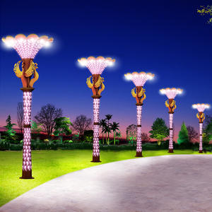 ไฟสวนพลังงานแสงอาทิตย์กลางแจ้ง รูปทรงโมเดิร์น สำหรับตกแต่งภูมิทัศน์ สวนสาธารณะ และถนนในเขตเทศบาล - Product Image 5