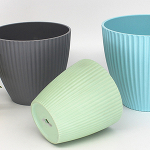 Pots en plastique <span class=keywords><strong>de</strong></span> jardin extérieur <span class=keywords><strong>de</strong></span> haute qualité pots <span class=keywords><strong>de</strong></span> <span class=keywords><strong>fleurs</strong></span> décoratifs en gros avec finition <span class=keywords><strong>de</strong></span> revêtement en poudre pour plantes - Product Image 6